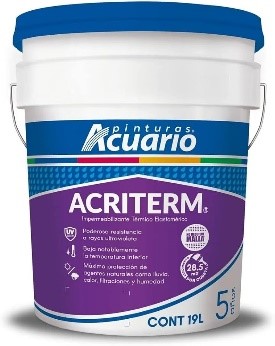 Acuario - Impermeabilizante ACRITERM FIBRATADO 7 Años (IM7719010)